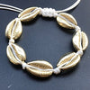 Hot Sale Handmade Natural Seashell Hand Knit Bracelet Shells Bracelets Women Accessories Beaded Strand Bracelet