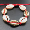 Hot Sale Handmade Natural Seashell Hand Knit Bracelet Shells Bracelets Women Accessories Beaded Strand Bracelet