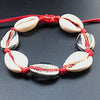 Hot Sale Handmade Natural Seashell Hand Knit Bracelet Shells Bracelets Women Accessories Beaded Strand Bracelet