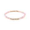 BOJIU Multicolor Crystal Strand Bracelets For Women Gold Acrylic Copper Beads Pink White Black Gray Crystal Bracelet Femme BC226