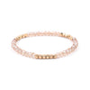 BOJIU Multicolor Crystal Strand Bracelets For Women Gold Acrylic Copper Beads Pink White Black Gray Crystal Bracelet Femme BC226