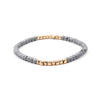 BOJIU Multicolor Crystal Strand Bracelets For Women Gold Acrylic Copper Beads Pink White Black Gray Crystal Bracelet Femme BC226