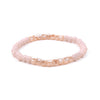 BOJIU Multicolor Crystal Strand Bracelets For Women Gold Acrylic Copper Beads Pink White Black Gray Crystal Bracelet Femme BC226