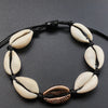 Hot Sale Handmade Natural Seashell Hand Knit Bracelet Shells Bracelets Women Accessories Beaded Strand Bracelet